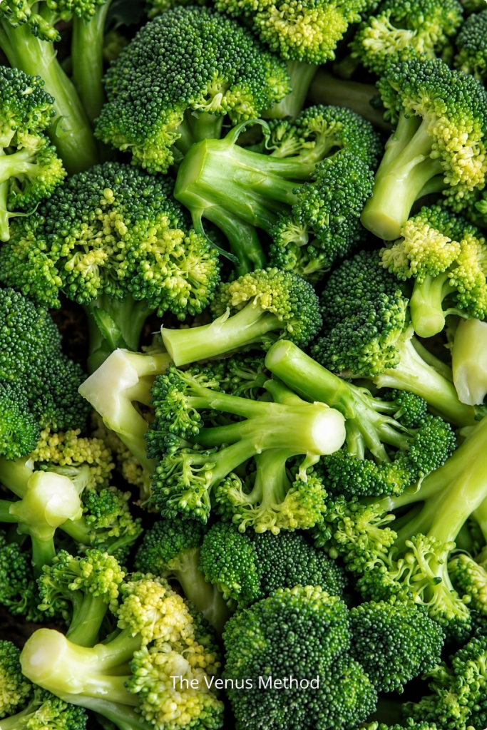 Broccoli with The Venus Method branding